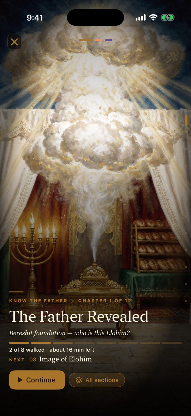 A Trinity chapter in the KodeshWay app